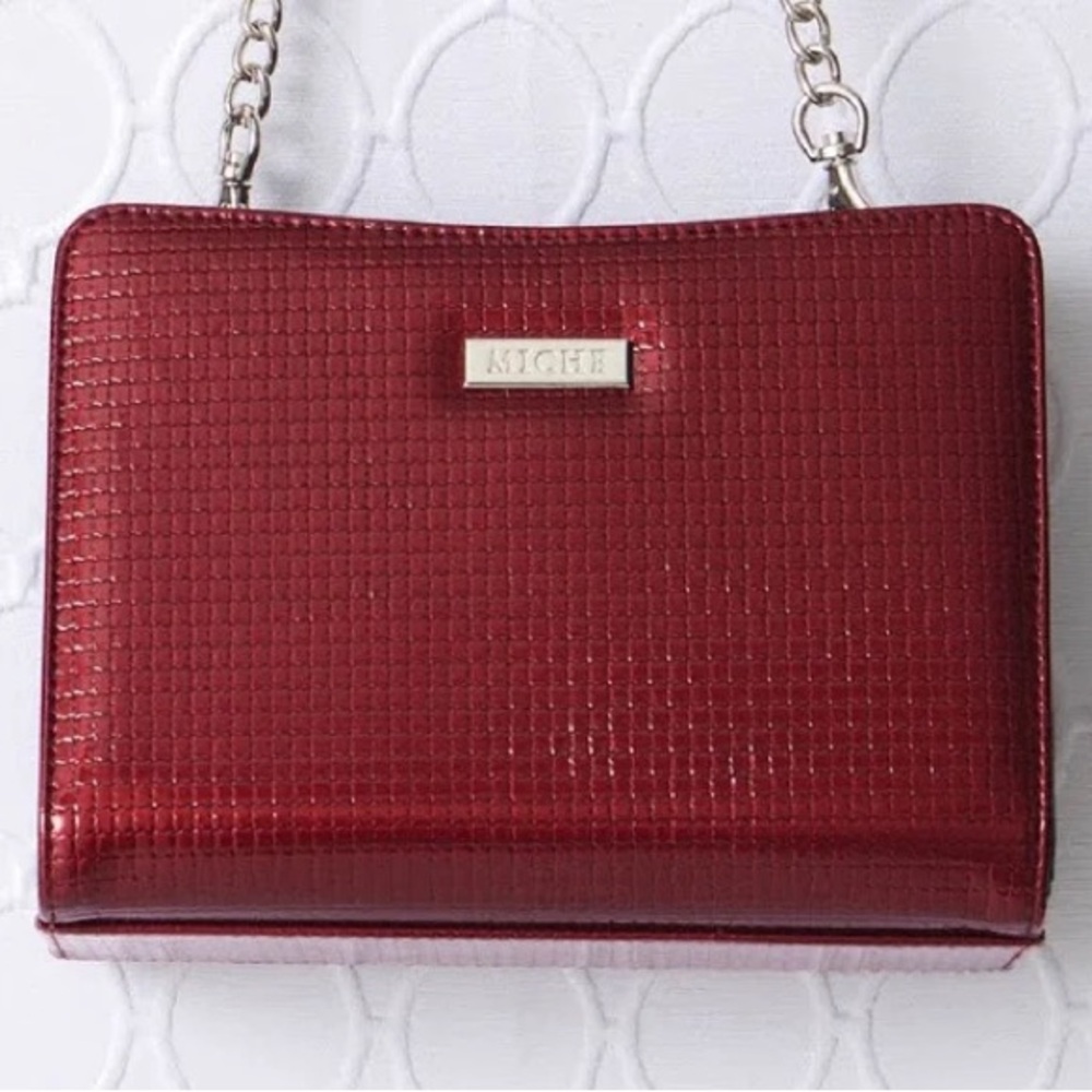 Miche Alice Petite Red Handbag (SHELL ONLY) - Picture 2 of 7